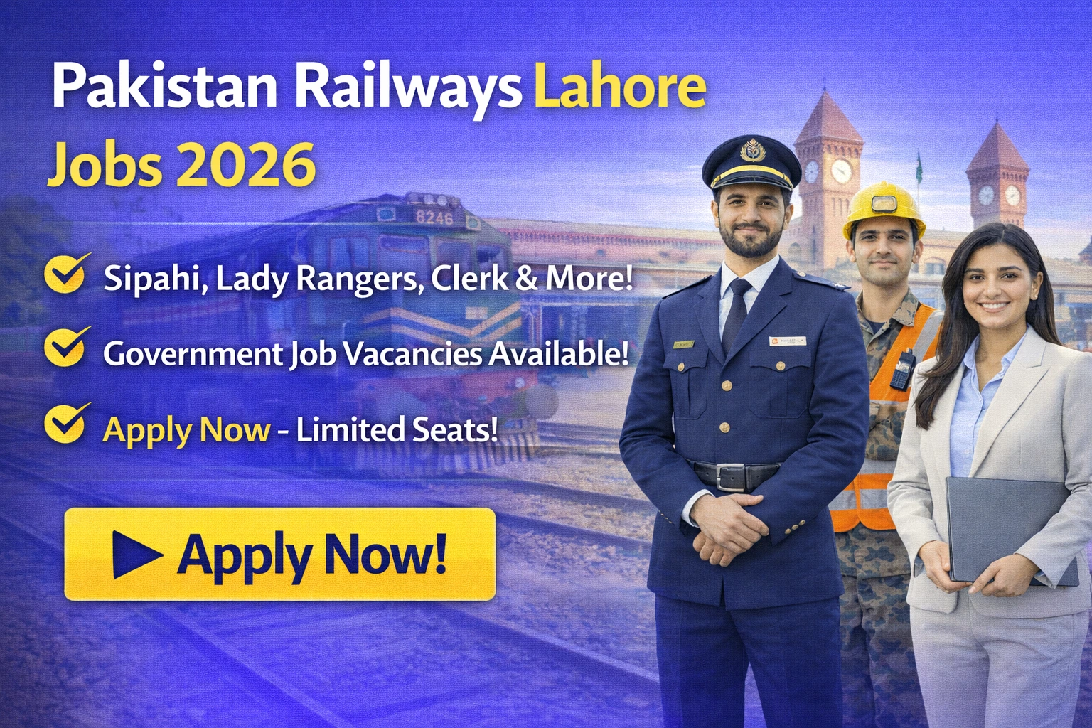 Pakistan Railways Lahore Jobs 2026