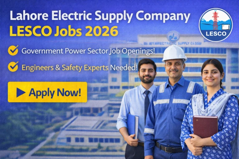 Lahore Electric Supply Company LESCO Jobs 2026