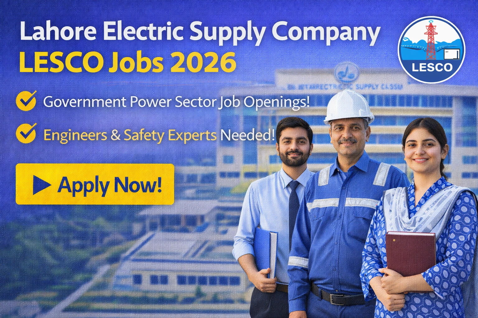 Lahore Electric Supply Company LESCO Jobs 2026