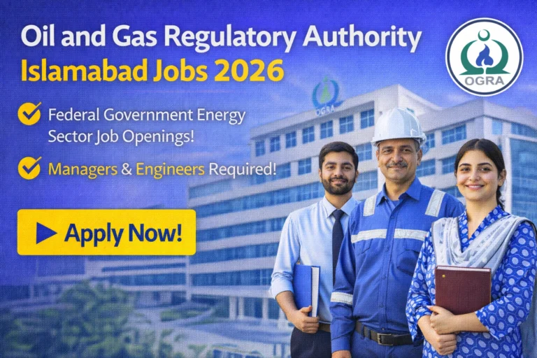 Oil and Gas Regulatory Authority Islamabad Jobs 2026