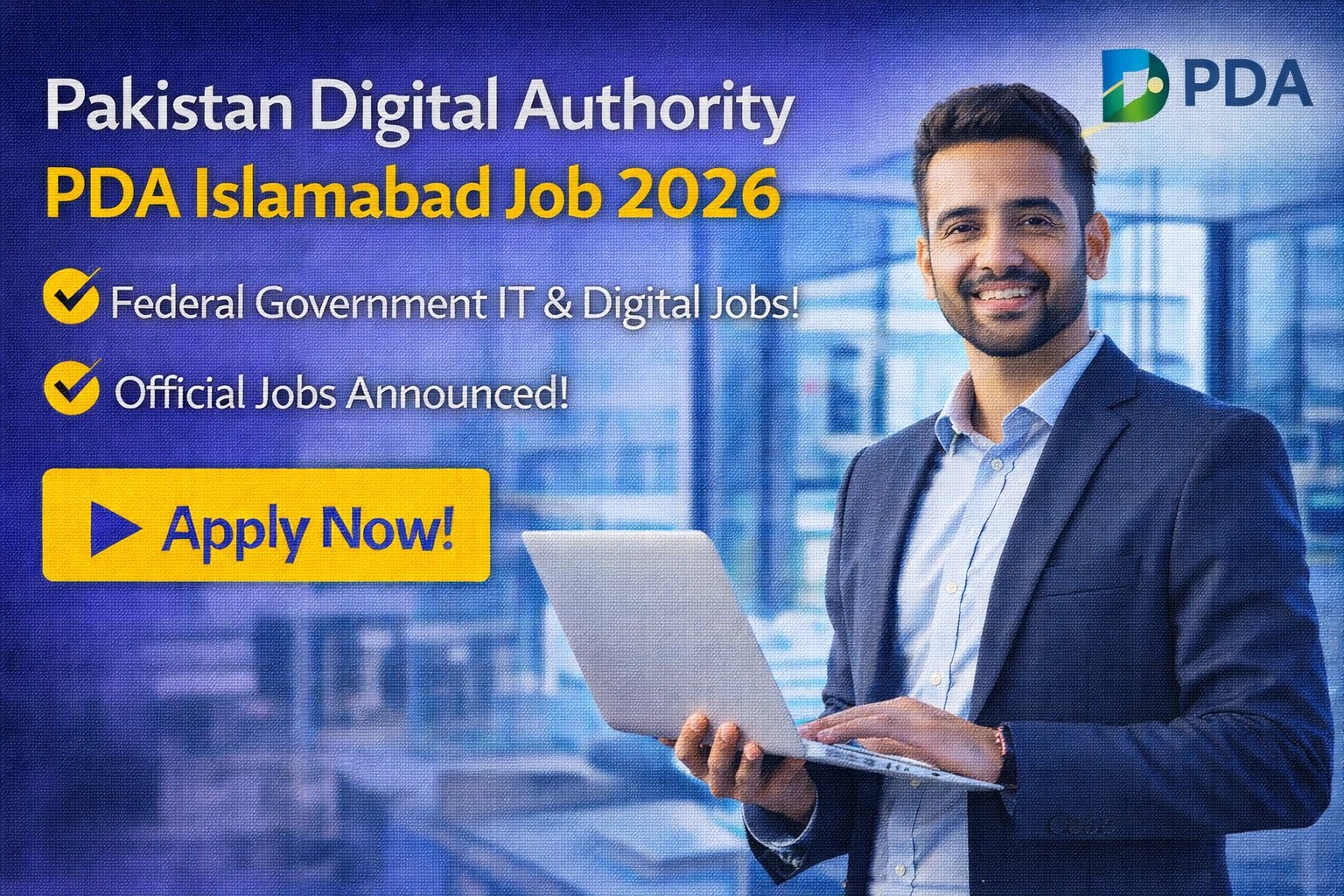 PDA Islamabad Job 2026 Pakistan Digital Authority