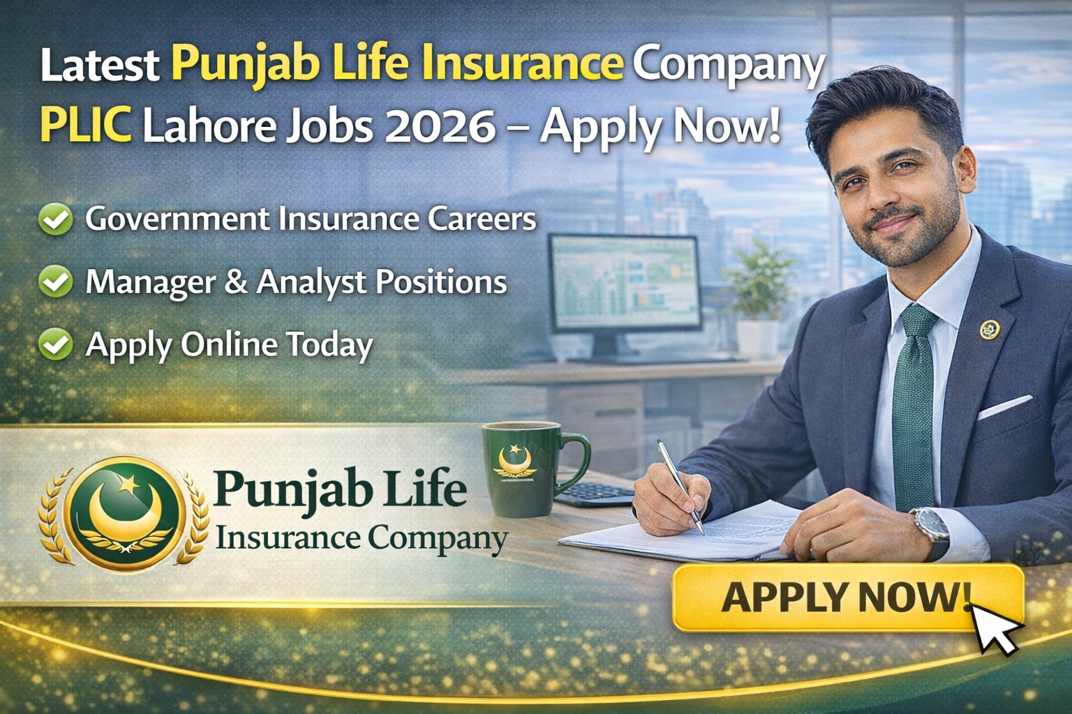 PLIC Jobs 2026 in Lahore