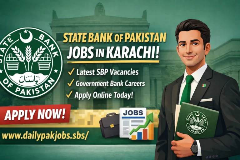 State Bank of Pakistan Jobs 2026