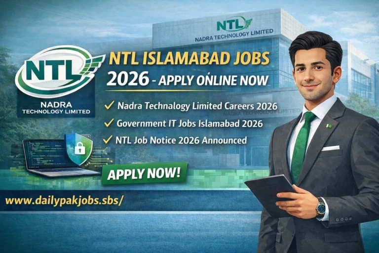 NTL Islamabad Jobs 2026