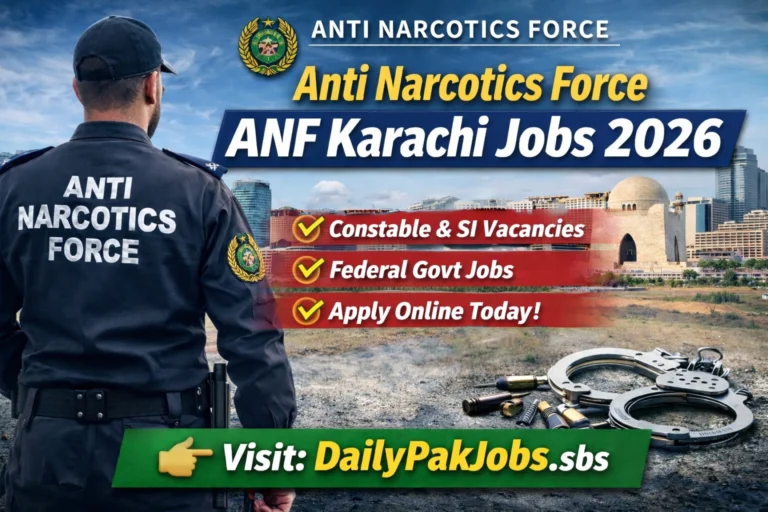 ANF Karachi Jobs 2026
