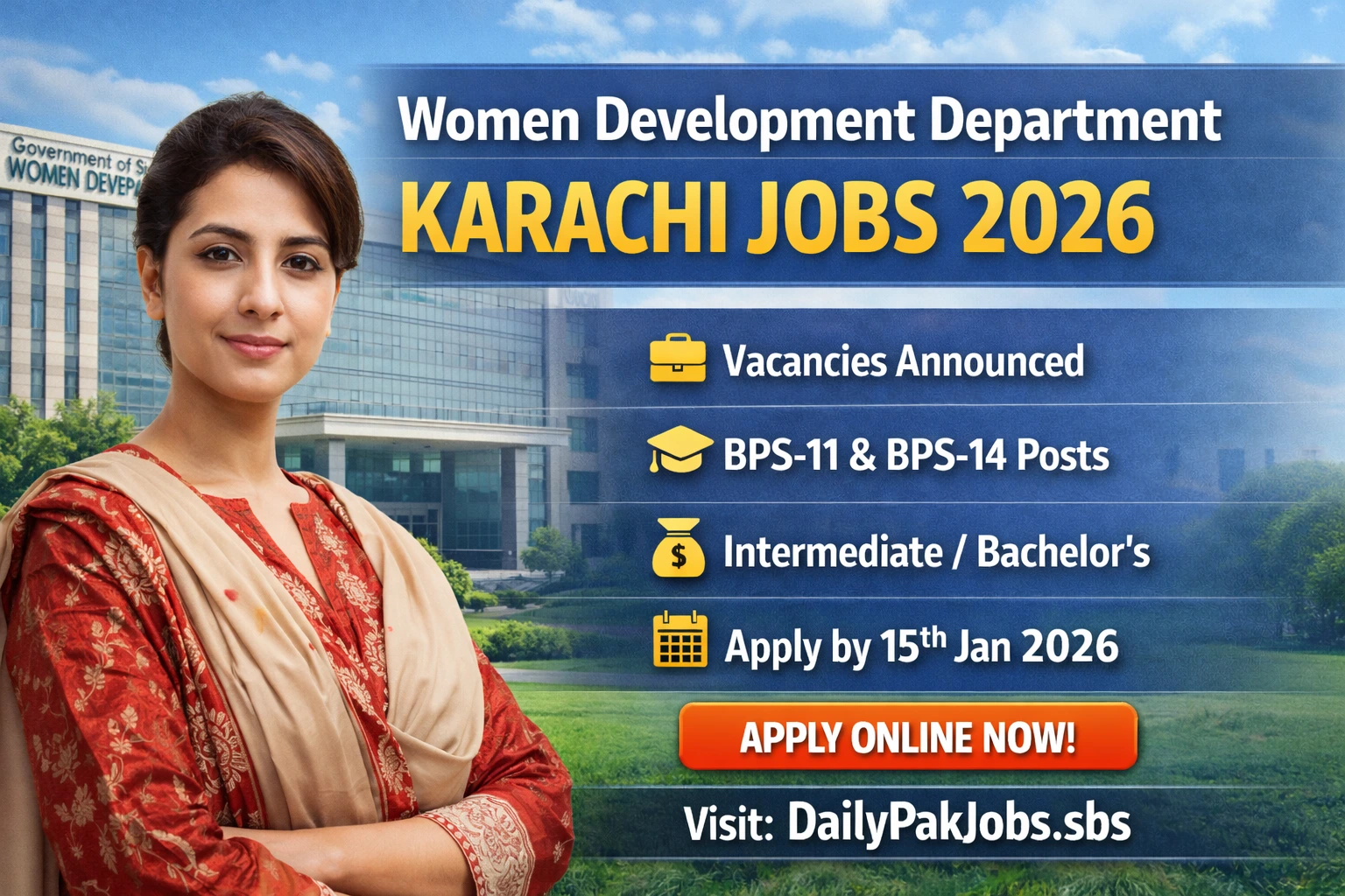 WDD Karachi Jobs 2026