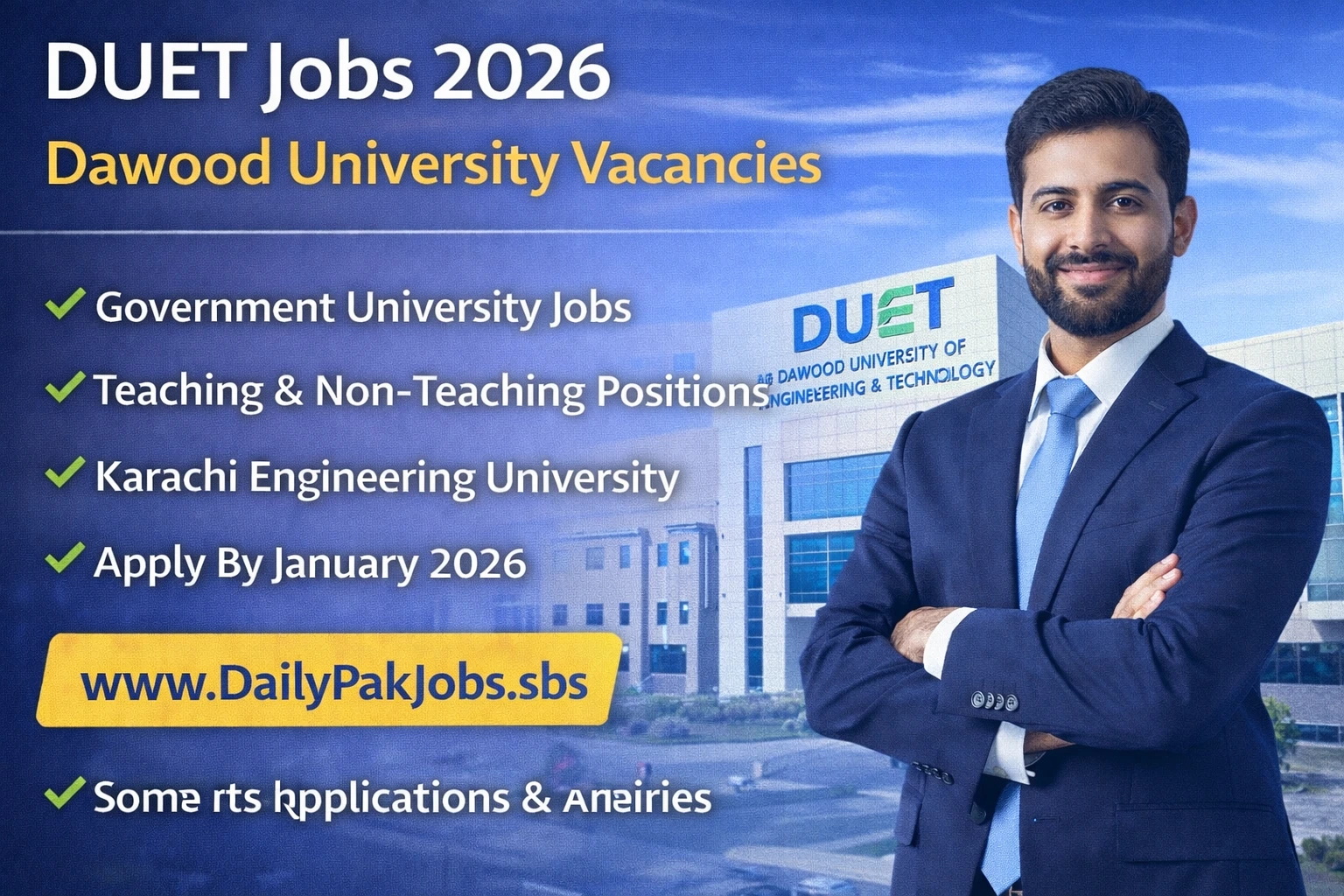 DUET Jobs 2026