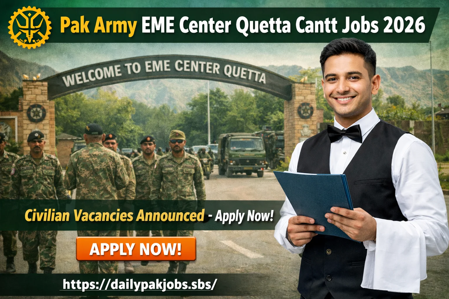 Pak Army EME Center Jobs 2026