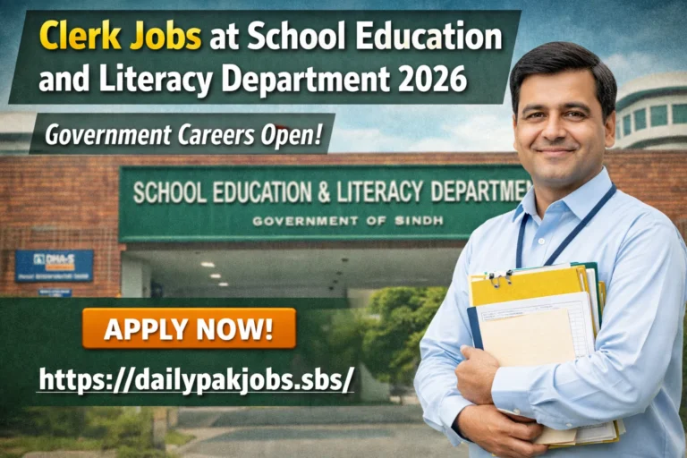 Education Department Clerk Jobs 2026
