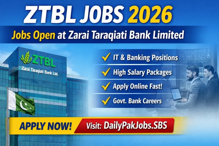 ZTBL Jobs 2026