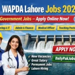 WAPDA Jobs 2026 Lahore