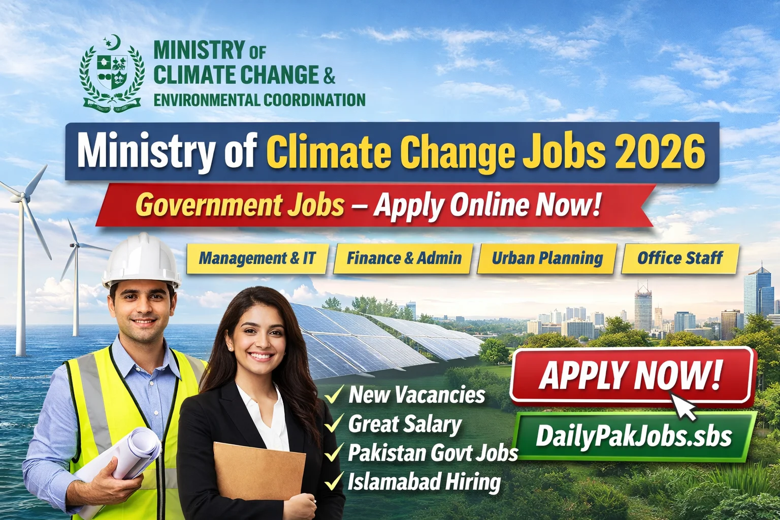 Ministry of Climate Change Jobs 2026