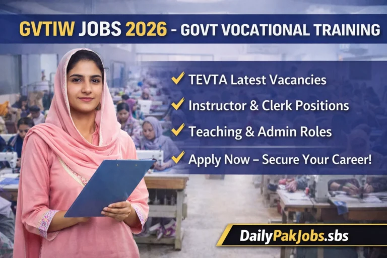 GVTIW Jobs 2026