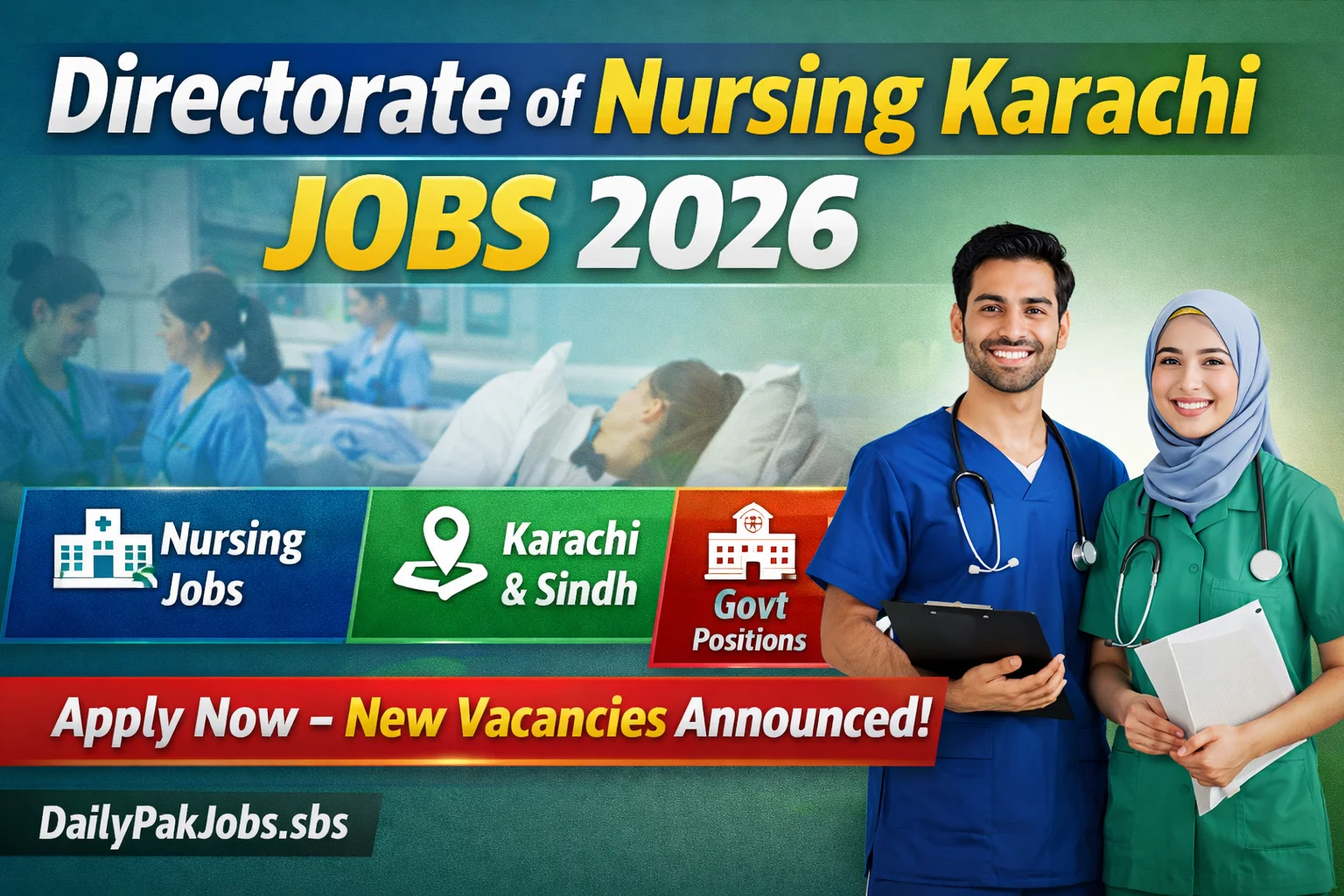 Nursing Jobs Karachi 2026