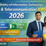 MoITT Jobs 2026 Pakistan