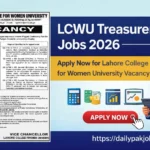 LCWU Jobs 2026 Lahore