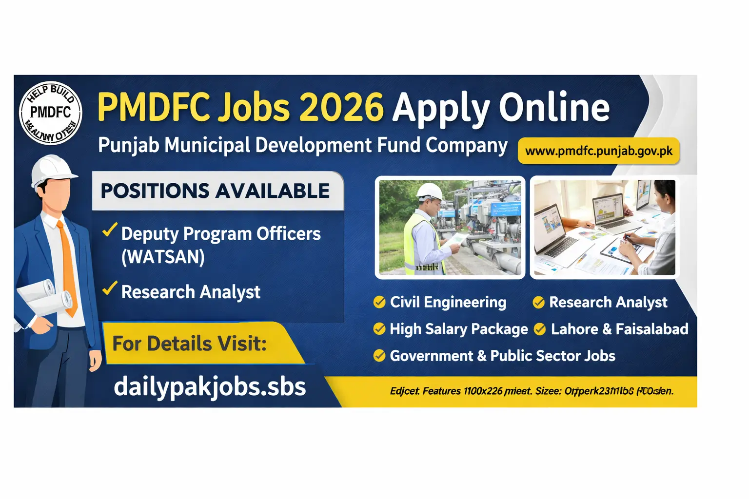 PMDFC Jobs 2026 Apply Online