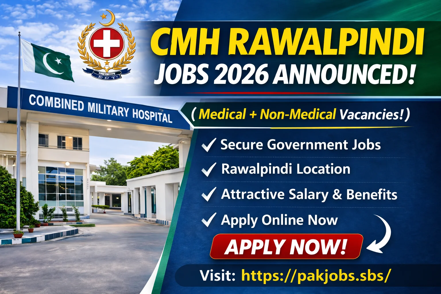 CMH Rawalpindi Jobs 2026