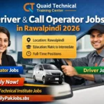 Call Operator and Driver Jobs in Rawalpindi