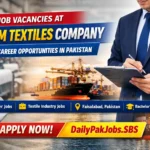 Saleem Textiles Jobs 2025