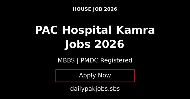 PAC Hospital Kamra Jobs 2026