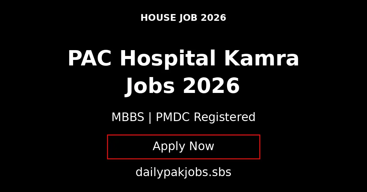 PAC Hospital Kamra Jobs 2026